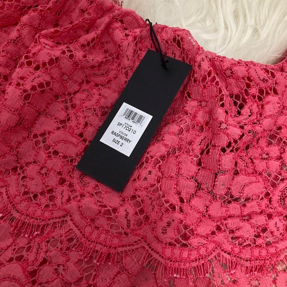 RACHEL ZOE Off-The-Shoulder Mini Adelyn Dress - Picture 7 of 12